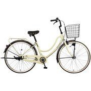 シティサイクル グラートタウン261-C 26インチ 変速無し ベージュ MK-21-003