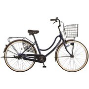 シティサイクル グラートタウン261-C 26インチ 変速無し d-ブルー MK-21-003