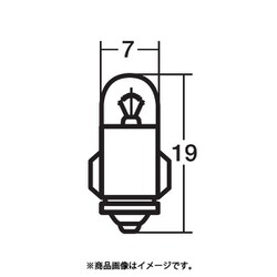 A1274 [12V1.5W パネル・メーター用電球 12V1.5W 10個入]