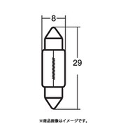 A3022C [12V5W ルームランプ・マップランプ用電球 12V5W 10個入]