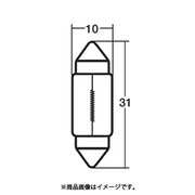 12V10W ルームランプ・マップランプ用電球 10個入 A3175B