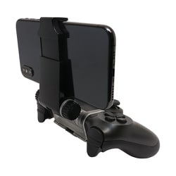 ヨドバシ Com ミヨシ Miyoshi Gma Sm01 Bk Play Station 4 対応 コントローラー用スマートフォンホルダー ブラック 通販 全品無料配達