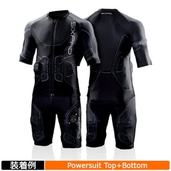 極美品 SIXPAD パワースーツ メンズ トップ&ボトムセットLLサイズ シックスパッド パワースーツ トップ＆ボトム(Power Suit