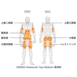 ヨドバシ.com - SIXPAD シックスパッド Powersuit Top WOMEN M
