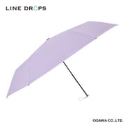 LD-C-55PM-1/Chill out [ラインドロップス 晴雨兼用折りたたみ日傘 手開き 55cm Chill out]