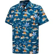 Hiker Aloha H/S Shirt ハイカーアロハハーフスリーブシャツ TOMRJA79 HEM Mサイズ [アウトドア シャツ メンズ]