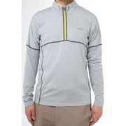 Sunscreen Climb Speed L/S Zip サンスクリーンクライムスピードロングスリーブジップ TOMRJB63 LGY Mサイズ [アウトドア カットソー メンズ]