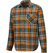CL Plaid L/S Shirt シーエルプラッドロングスリーブシャツ TOMRJB74 GR Sサイズ [アウトドア シャツ メンズ]