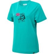 W's T/C Funny Girl H/S Tee ウィメンズティーシーファニーガールハーフスリーブティー TOWRJA49 GRG Sサイズ [アウトドア カットソー レディース]