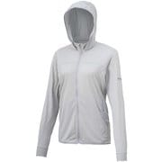 ウィメンズサンスクリーンライトフーディー W's Sunscreen Light Hoody TOWRJB65 (LGY)ライトグレー Lサイズ [アウトドア カットソー レディース]