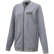 ウィメンズダブルニットジップカーディガン W's W-Knit Zip Cardigan TOWRJB66 (GY)グレー Lサイズ [アウトドア ジャケット レディース]