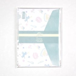 ヒポポアイランド レターセット/なないろカフェストリート HPP-LTS-3