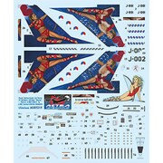 ASD4819 オランダ空軍 F-16A 323飛行隊60周年特別塗装機 Diana デカール [1/48スケール エアクラフト用デカール]