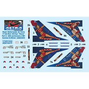 ASD14419 オランダ空軍 F-16A 323飛行隊60周年特別塗装機 Diana デカール [1/144スケール エアクラフト用デカール]