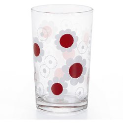 日本製 アデリアレトロ 中コップ8 花まわし 1864