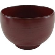 日本製 汁椀 古代塗 朱