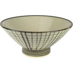日本製 FolkDesign 飯碗 格子
