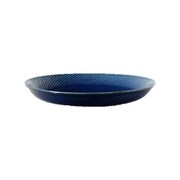 レンジ・食洗機対応 日本製 TLPウエーブ 深皿 23cm ruri