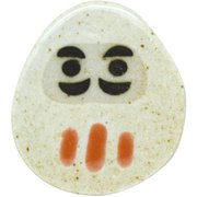 日本製 箸置 だるま WH