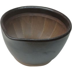 日本製 楽すり鉢 小 黒マット