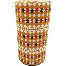 日本製 茶筒 はいからさん 菱つなぎ L