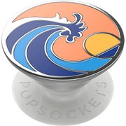 PG Enamel Ride the Wave Coral [ポップソケッツ・グリップ]