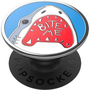 PG Enamel Shark Bites Blue [ポップソケッツ・グリップ]