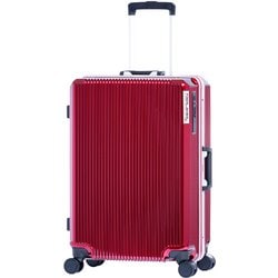 スーツケース TRIPLAYER（トリップレイヤー）旅行日数目安：4～7泊 56L TSAロック搭載 洗えるインナー 前輪ストッパータイプ ALI-5050-24 ワイン