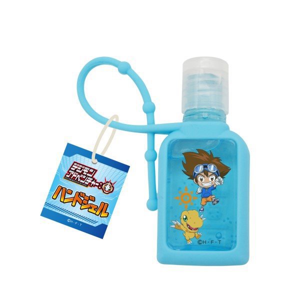 デジモンアドベンチャー ハンドジェル オンラインショッピング 30ml キャラクターグッズ 太一アグモン