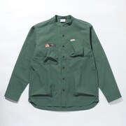 ヒューソンパークロングスリーブシャツ Hewson Park Long Sleeve Shirt PM0068 Thyme Green 369 Sサイズ [アウトドア シャツ メンズ]