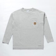 ビッグイエローメドウロングスリーブTシャツ Big Yellow Meadow Long Sleeve Tee PM0075 Columbia Grey 039 Sサイズ [アウトドア カットソー メンズ]