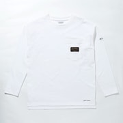 ビッグイエローメドウロングスリーブTシャツ Big Yellow Meadow Long Sleeve Tee PM0075 White 100 Mサイズ [アウトドア カットソー メンズ]