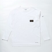 ビッグイエローメドウロングスリーブTシャツ Big Yellow Meadow Long Sleeve Tee PM0075 White 100 Lサイズ [アウトドア カットソー メンズ]