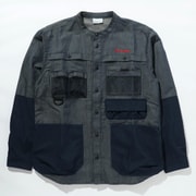 ツキャノンアイルロングスリーブシャツ Tucannon Isle Long Sleeve Shirt PM0058 425 Columbia Navy Mサイズ [アウトドア シャツ メンズ]