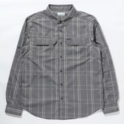 シルバーリッジ2.0プラッドロングスリーブシャツ Silver Ridge 2.0 Plaid L/S Shirt AE0649 City Grey Grid Lines 025 Lサイズ [アウトドア シャツ メンズ]