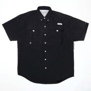 バハマII ショートスリーブシャツ メンズ シャツ Black(010) XSサイズ FM7047