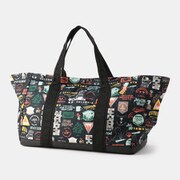 フェスティバルウッズ35Lコンテナー PU8476 011 Black, Camp Print [アウトドア トートバッグ]