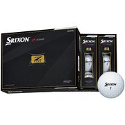 ゴルフボール SRIXON Z-STAR（スリクソン ゼットスター） 2021年モデル ホワイト [1ダース 12球入]