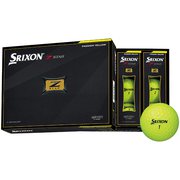ゴルフボール SRIXON Z-STAR（スリクソン ゼットスター） 2021年モデル プレミアムパッションイエロー [1ダース 12球入]