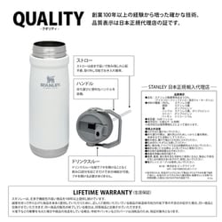 スタンレーアイスフローフリップストロー真空ウォーターボトル0.65L ホワイト Amazon.co.jp: STANLEY(スタンレー) アイスフローフリップ