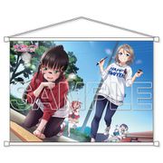 ラブライブ！サンシャイン！！ B2タペストリー Aqours 黒澤ダイヤ&渡辺曜 [キャラクターグッズ]