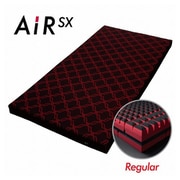HC98102603 R エアーSX マットレス 70cm幅(9×70×195cm)ウレタンフォーム(140ニュートン)レギュラー ポリエステル100% 日本製 4.6kg レッド