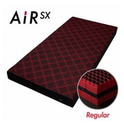 NC08180602 R エアーSX ベッドマットレス シングルサイズ(14×97×195cm)ウレタンフォーム(200ニュートン)レギュラー ポリエステル100% 日本製 9.8kg レッド