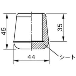 Itoh/伊藤製作所 ゴムキャップ φ28.6用 100セット PGC-286-