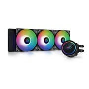 アドレサブルRGB LED 水冷クーラー GAMMAXXL360 A-RGB DP-H12CF-GL360-ARGB