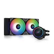 アドレサブルRGB LED 水冷クーラー GAMMAXXL240 A-RGB DP-H12CF-GL240-ARGB