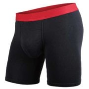 BNLB CLASSIC LITE BOXER BRIEF SOLID BK/RD M [アンダーウェア ボクサーパンツ メンズ Mサイズ]