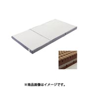 &Free マットレス SG.H S（シングル）サイズ （9×97×195cm） ウレタンフォーム（170ニュートン） ハード レーヨン83％/ポリエステル17％ 消臭加工 三つ折りタイプ ダークグレー [HC00170681 DG]