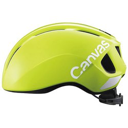 自転車ヘルメット CANVAS-SPORTS フラッシュイエロー M/L（57-59cm）
