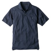 G-1637 MAXDRY エアーUV 半袖ポロシャツ ネイビー 3L